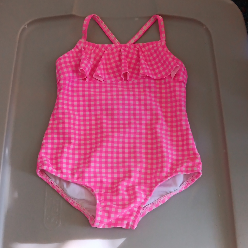 Carters gingham print swimsuit
